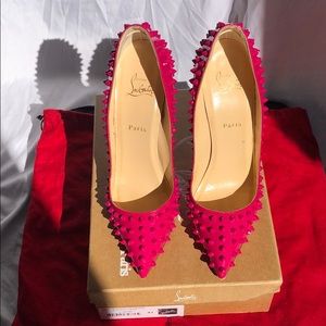 Pink Christian Louboutin Pigalle